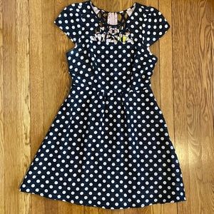 Maeve Nikola Polka Dot Dress